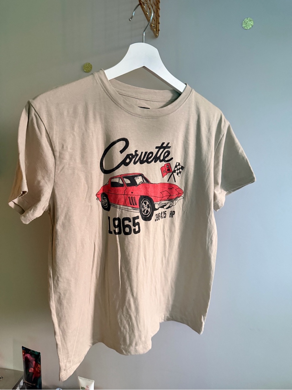 Chevrolet Corvette 1965 Graphic T-Shirt – GM Official Licensed (fits Size M)